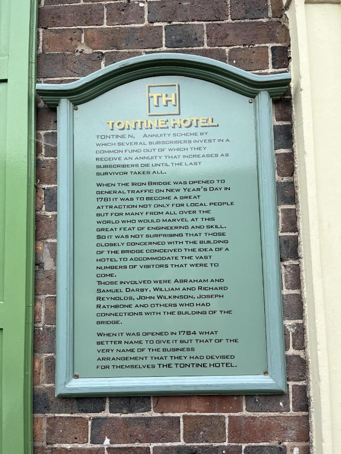 The Tontine Hotel & Bar Ironbridge Exterior photo